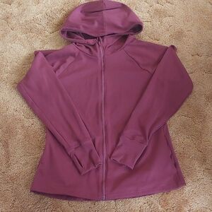 Balance Collection Maroon Zip-Up Jacket